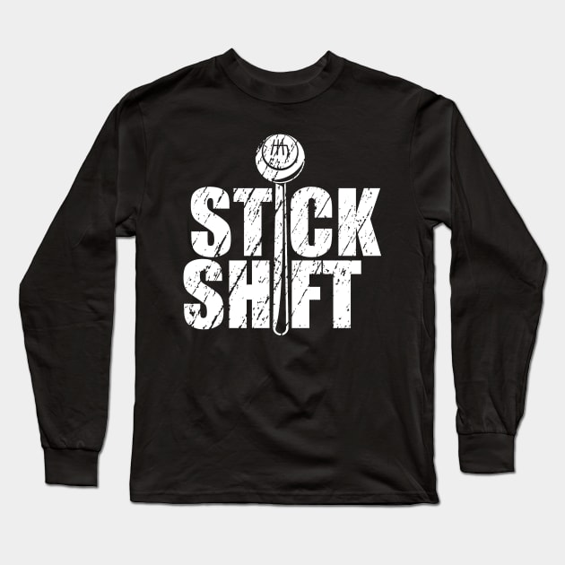 Stick Shift Long Sleeve T-Shirt by Enzai